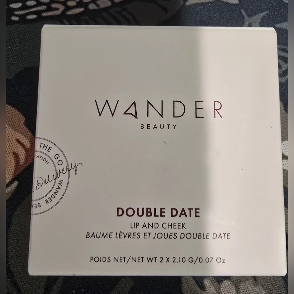 WANDER BEAUTY Double Date Lip & Cheek Duo Shade Be Mine & Swipe 4.2g NIB